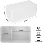 pad and tampon organizer for bathroom,Sanitary Napkin Holder, Pad and Tampon Organizer for Period, Sanitary Napkin Storage Container, White