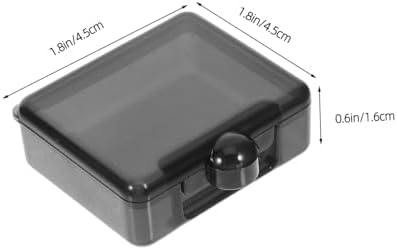 minkissy Travel Pill Holder 8 Week Pill Organizer Compact Medicine Case for Purse Tiny Container