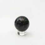 BEINUANCRYSTAL 1pc 55MM-60MM Natural Green gem Crystal Malachite Crystal Healing Balls