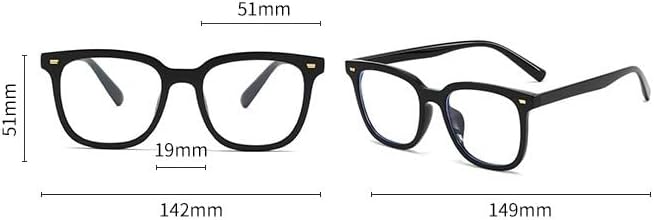 Oversized Anti Blue Light Fatigue Relieve Computer Readers New Reading Glasses Presbyopic Glasses Flat Light Mirror