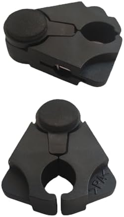 Walking Cane Holder Walking Stick Holder Clips Bracket Clamp Rest Hook for Lightweight Aluminum Walking Canes Offset Folding Cane Hang Your Cane to Table Top Desk Counter