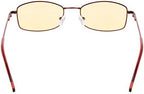 CessBlu UV Blue Light Filter Glasses Bendable Bridge Computer Eyeglasses Women Reading