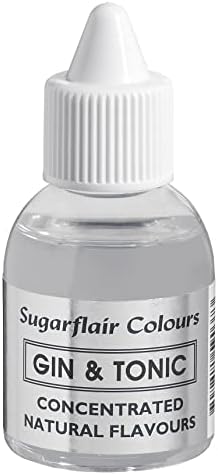 Sugarflair Concentrated Natural Flavours for Food Products - 30ml - Gin & Tonic
