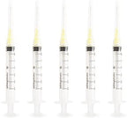 3ML Luer Lock with 21Ga 1.5 Inch (Pack of 100) 3cc syringe 21G x 1