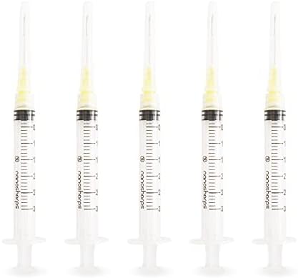 3ML Luer Lock with 21Ga 1.5 Inch (Pack of 100) 3cc syringe 21G x 1