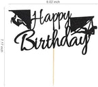 Arthsdite 1Pc Rock Climbing Happy Birthday Cake Topper,Hiking-Themed/Sports Theme Birthday Cake Decorations, Rock Climbing Party Or Climbing-Themed Mountain Top Party Decoration