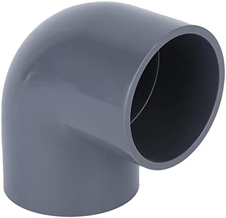 Tyenaza 90 Degree Elbow, G1‑1/2 PVC Pipe Elbow Joint for DIY PVC Shelf Garden Support Structure