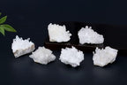 LAIDANLA Clear Quartz Crystal Natural Healing Crystals Stones Cluster Mineral Geode Gemstones for Reiki Energy Balance Calming Effects Wicca 60-80g
