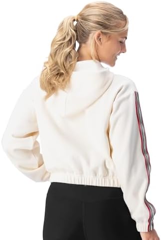 CERTO NCAA Women's Fleece Zip-Up Hoodie Jacket, Soft Full-Zip Sweatshirt, Warm Athletic Outerwear