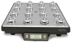 30102 Ultegra Roller Top Parcel Shipping Scale, 14" Length, 14" Width, 3.57" Height, 150 lbs Capacity