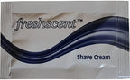 Freshscent Shaving Cream Packs, 0.25 Ounce (Pack of 100)