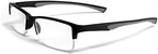 Calabria 6904 Flexie Rectangular Bendable Reading Glasses Men Women Readers Flexible Bending Eyeglass w/Soft Case