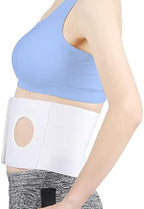 Medical Ostomy Belt Ostomy Hernia Support Belt Abdominal Binder Brace Abdomen Band Stoma Support for Colostomy Patients to Prevent Parastomal Hernia Stoma Opening- Men Or Women- Size XL
