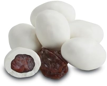 Yogurt-Covered Raisins - 2 lb - Delicious, Smooth & Sweet Coating Over Plump, Chewy Raisins - Perfect for Snacking, Baking, Trail Mixes & Gift Giving - Resealable Bag for Freshness & Convenience