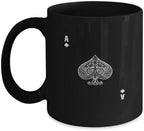 Teegarb Letter Blanket Funny Coffee Mug 11 Oz (A's, 11oz)