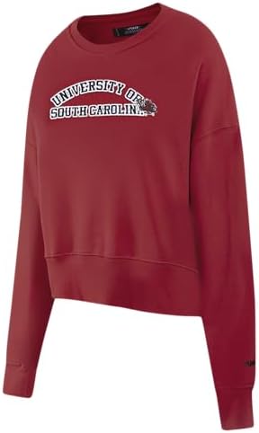 Pro Standard NCAA womens Womens College Classic Essentials Brushed Back French Terry Crewneck Sweatshirt