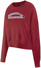 Pro Standard NCAA womens Womens College Classic Essentials Brushed Back French Terry Crewneck Sweatshirt