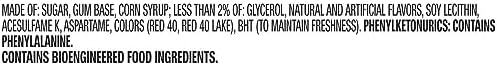 Hubba Bubba Max Chewing Gum, Original Bubble Gum, 5-pieces, 18-count