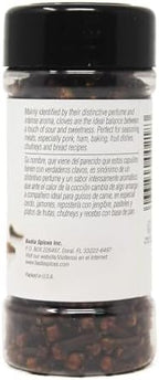 Badia Whole Cloves, 1.25 oz, Premium Spice for Baking, Cooking, Beverages, Aromatic & Flavorful