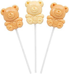 Teddy Bear Lollipops - 12 Pieces