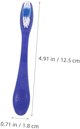 Didiseaon 10pcs Prison Toothbrush Short Handle Extra Soft Bristles Portable Travel Toothbrush for Teeth Cleaning