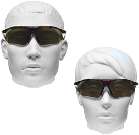 proSPORT Bifocal Sport Sunglasses Readers UV400 Blue Blocking Wrap Around Semi-Rimless Golf Driving Fishing Cycling Men Women
