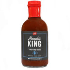 PS Seasoning Memphis King Tangy BBQ Sauce - Smoky, Sweet and Tangy All-Purpose Sauce for Marinating, Glazing, Basting, Dipping - Great on Ribs, Chicken, Pulled Pork, Burnt Ends, Tenderloin and more