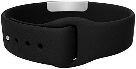 ROAD iD - Official ID Bracelet - The Wrist ID Elite - Silicone Pin-Tuck - for Athletes
