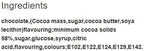 GIBB CHOCOLATE SATINS 250g