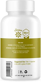 Organic Side | Maca Capsules | USDA Certified Organic, Non-GMO, Vegan | 60 Capsules for Energy | Hormone Balance, and Vitality | Natural Supplement