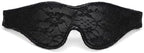 Satin Eye Mask, Soft Comfortable Silk Sleeping Cover Blindfold Tie for Valentine's Day Gift, Sleep Blindfold for Adults Play (Black)