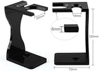 Teensery Black Acrylic Razor and Shaving Brush Stand Holder Razor Brush Base Beard Clean Shaver Kit for Men