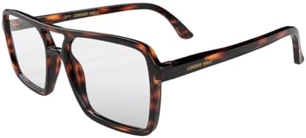 LONDON MOLE® Spy reading glasses | Cool square shaped pilot style readers | Men’s Women’s Unisex | Spring hinges