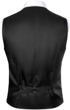 JEMITOP Men's Classic Slim Fit Dress Vest Formal Wedding Prom Tuxedo Suit Vest with Pocket