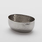 American Metalcraft HS4 Stainless Steel Sauce Cup, Hammered, Oval, 4-Ounces