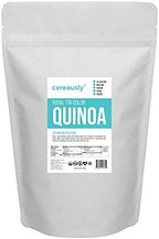 CEREAUSLY Organic Tri-Color Quinoa – Premium Royal Quinoa from Bolivia – Kosher and Non-GMO Quinoa Bulk – Vegan and Gluten-Fee Cooking Quinoa – 4 LB