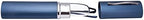 EYEGUARD 2 Pairs of Classic Spring Hinges Readers in Slim Pen Clip Portable Aluminum Hard Case Reading Glasses