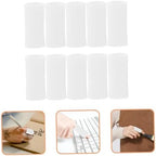5pairs Silicone Finger Sleeves Protectors for Joint Coverage Breathable Anti-Friction Finger Covers for Typing Gardening and Sports Activities