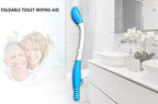 Foldable Butt Wiper Tool - Toilet Aids for Wiping Bottom Buddy Wiper Self Wipe Assist Wand - Daily Living Bathroom Aids for Limited Mobility