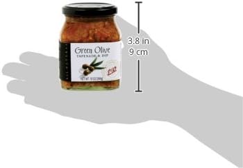 Elki's Gourmet Green Olive Tapenade, 10 Ounce