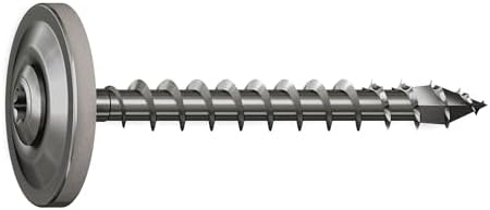 4587000450456 4.5 x 45 mm T-Star Plus T20 4Cut A2 Rustproof Stainless Steel Sealing Washer 15 mm Pack of 80