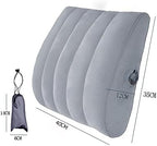 RCFINE Lumbar Pillow Air Inflatable Pillow for Lower Back Lumbar Support Portable Back Pillow for Office Chair Car Seat Cushion