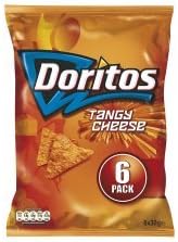 Walkers Doritos Tangy Cheese 6X30g x 4