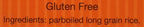 Uncle Ben's Boil in Bag Long Grain Rice (8x62.5g)