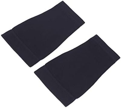 20LY 1 Pair Forearm Compression Sleeves for Men Women Tattoo Cover Up Sleeve Tattoo Aftercare Supplies (M, Black)