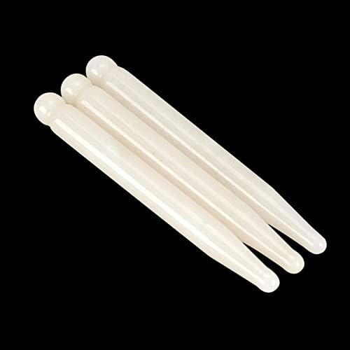 White Jade Crystal Energy Stone Traditional Guasha Board for Body Shoulder Neck Back Massage 1Pcs (Color : U Shape)