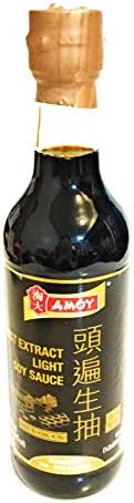 Amoy First Extract Light Soy Sauce 16.9 Fl Oz(2 Pack)