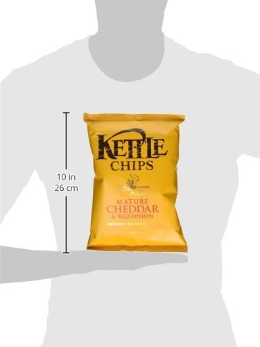 Kettle Chips Mature Cheddar & Red Onion, 150g