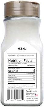 iSpice MSG Seasoning, Flavour Enhancer MSG Powder,8.5oz (240g)