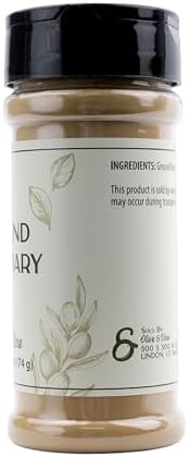 Olive & Vine Ground Rosemary, Earthy & Piney Flavor, Seasoning for Roasts, Soups, and Stews, With Rich Tradition, Authentic Taste, For Global Recipes (2.64 Ounce)
